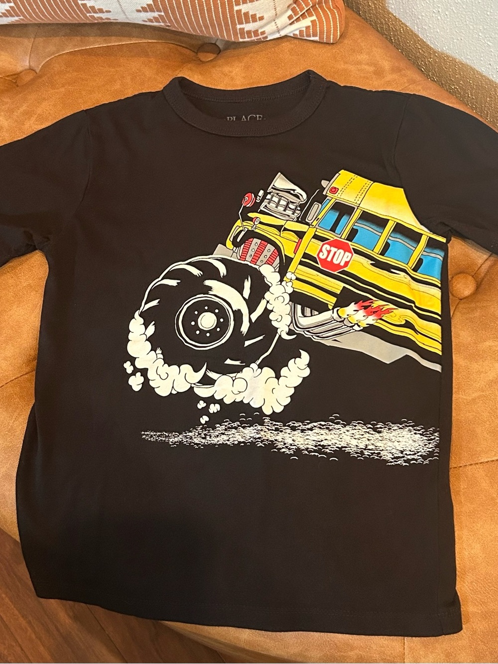 🚌 Boys Monster-Bus Shirt